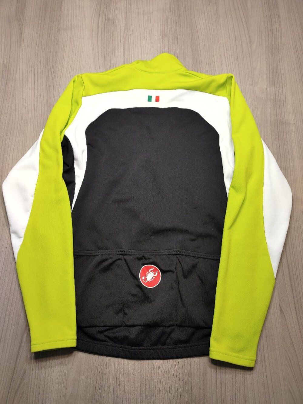 Men's Castelli Contatto Long Sleeve Cycling Jersey Size XL - Picture 3 of 5